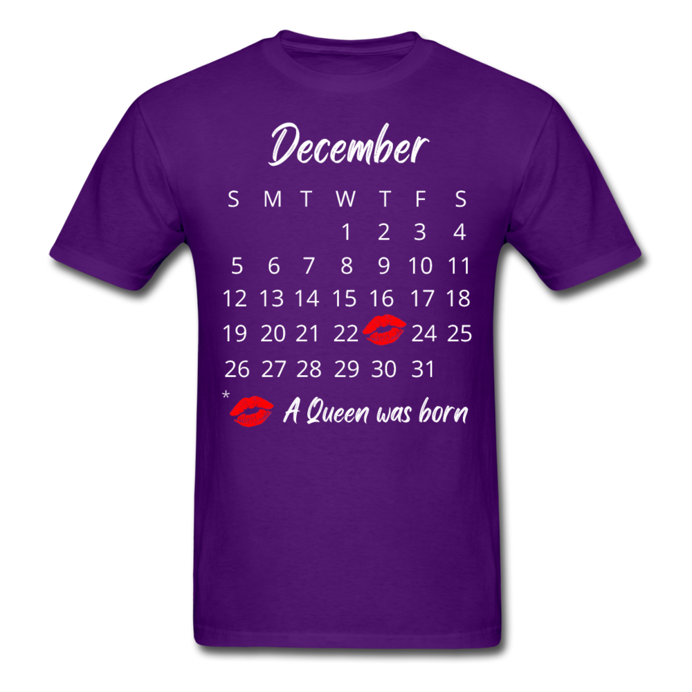 23RD DECEMBER UNISEX SHIRT - purple