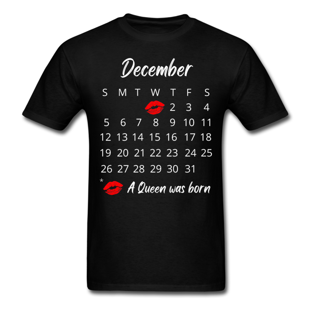 1ST DECEMBER UNISEX SHIRT - black