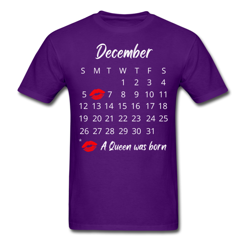 6TH DECEMBER UNISEX SHIRT - purple