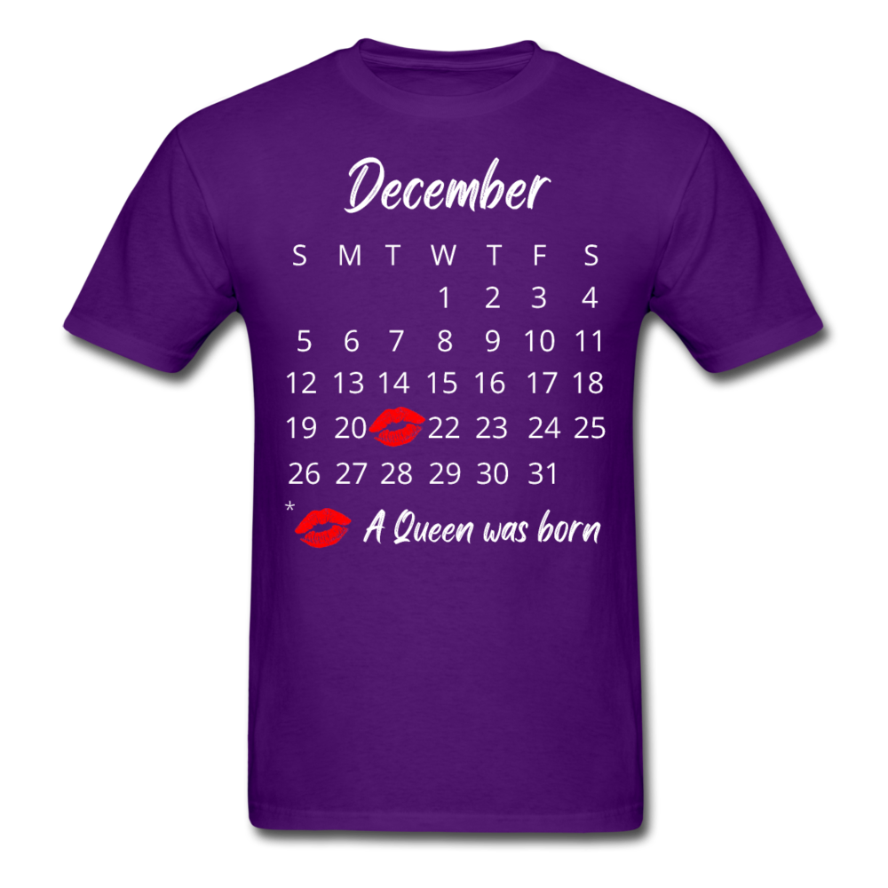 21ST DECEMBER UNISEX SHIRT - purple