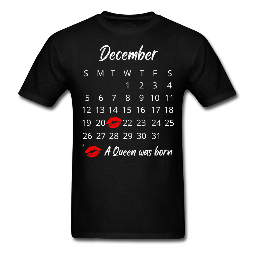 21ST DECEMBER UNISEX SHIRT - black