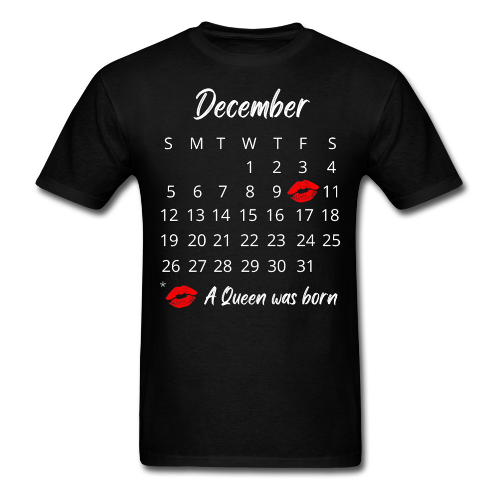 10TH DECEMBER UNISEX SHIRT - black