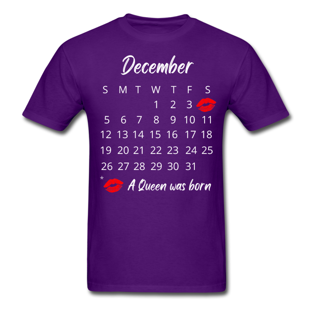 4TH DECEMBER UNISEX SHIRT - purple