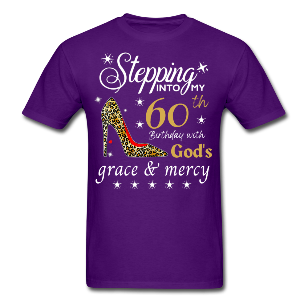 STEPPING 60 GRACE UNISEX SHIRT - purple
