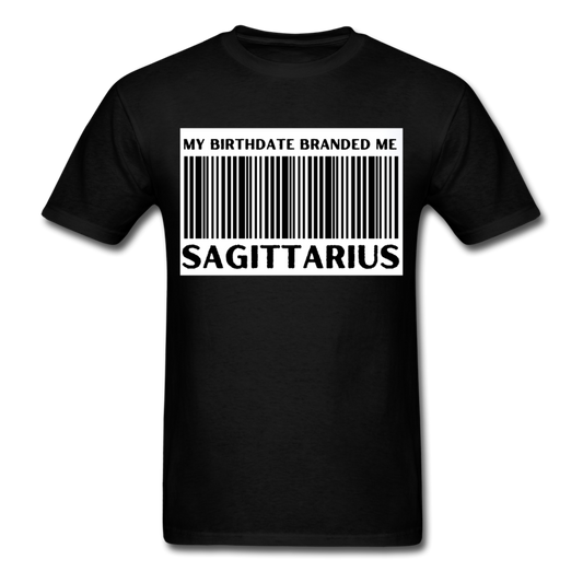 BRANDED SAGITTARIUS UNISEX SHIRT - black