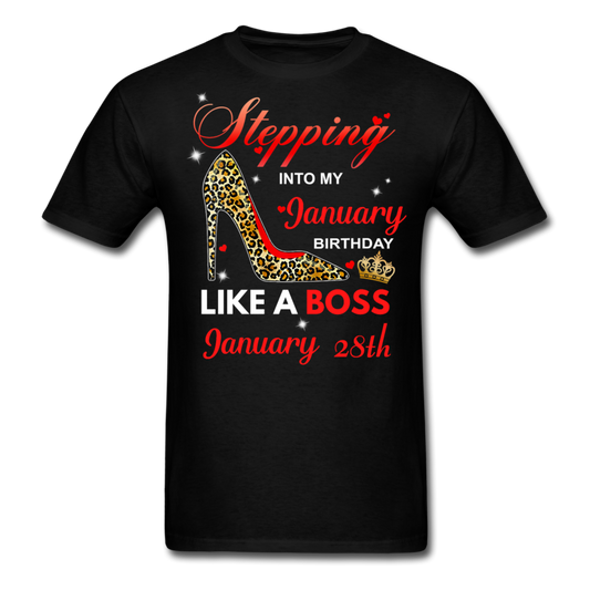 BOSS 28TH JANUARY UNISEX SHIRT - black