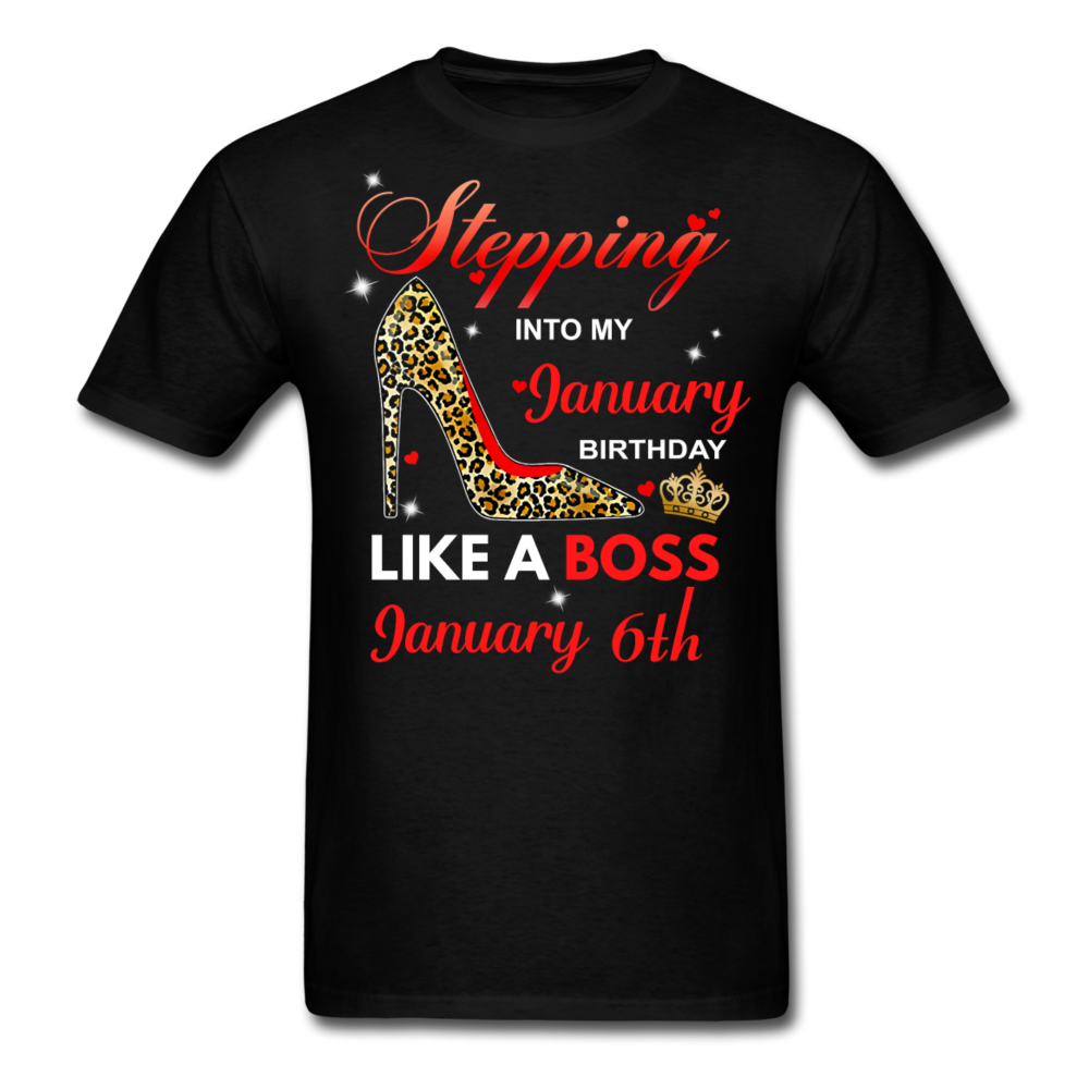 BOSS 6TH JANUARY UNISEX SHIRT - black