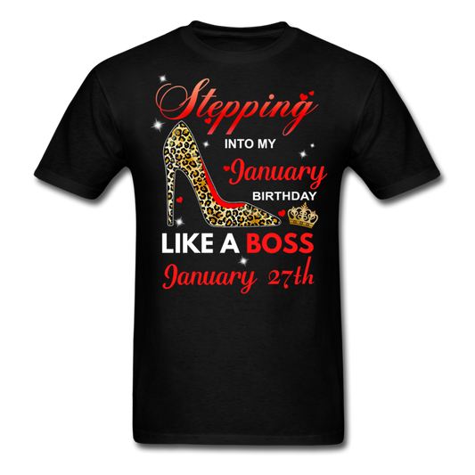 BOSS 27TH JANUARY UNISEX SHIRT - black