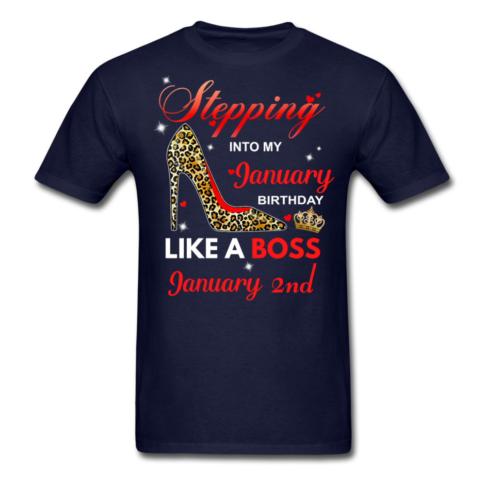 BOSS 2ND JANUARY UNISEX SHIRT - navy