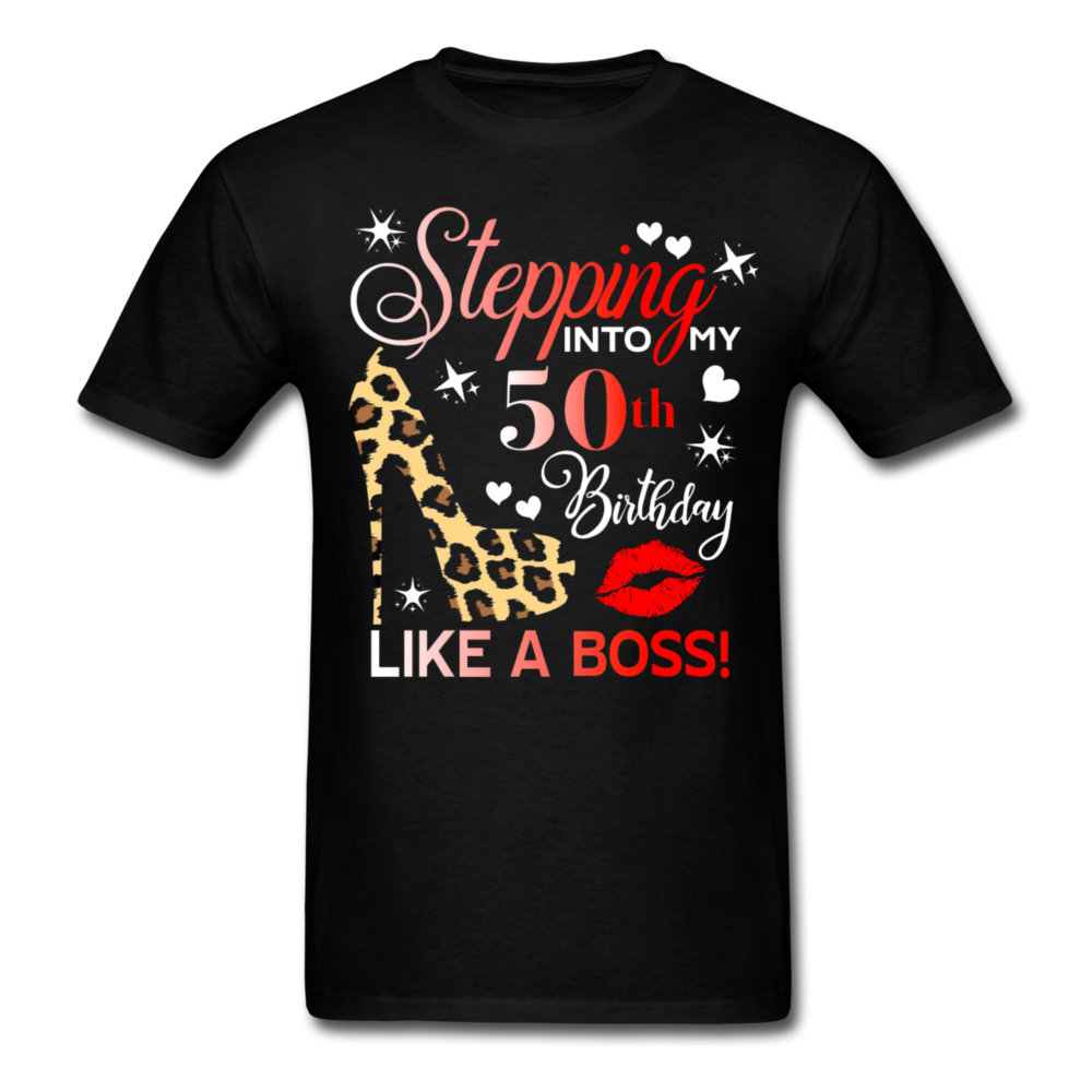 50TH BOSS UNISEX SHIRT - black
