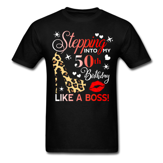 50TH BOSS UNISEX SHIRT - black