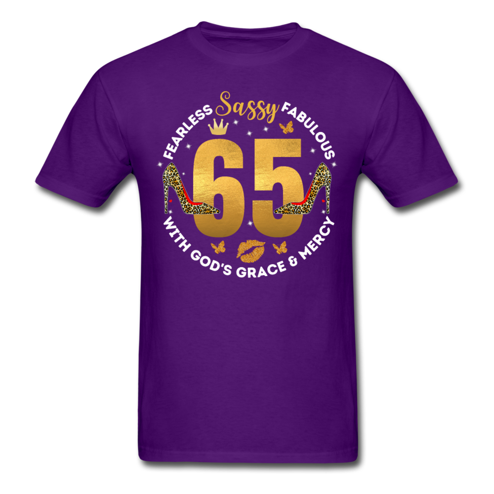 SASSY 65 GRACE UNISEX SHIRT - purple