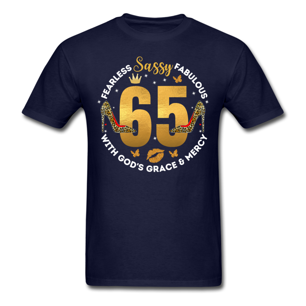 SASSY 65 GRACE UNISEX SHIRT - navy