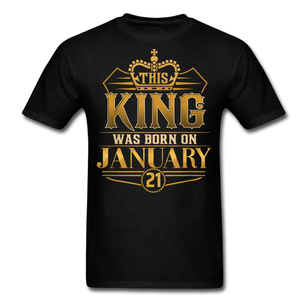 KING 21ST JANUARY SHIRT - black