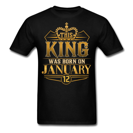 KING 12TH JANUARY SHIRT - black