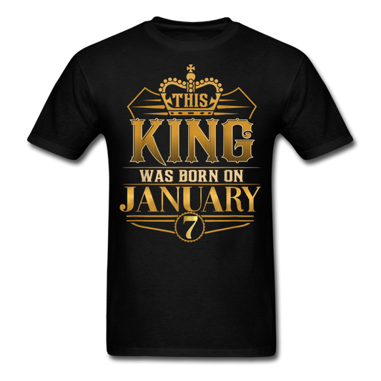 KING 7TH JANUARY SHIRT - black
