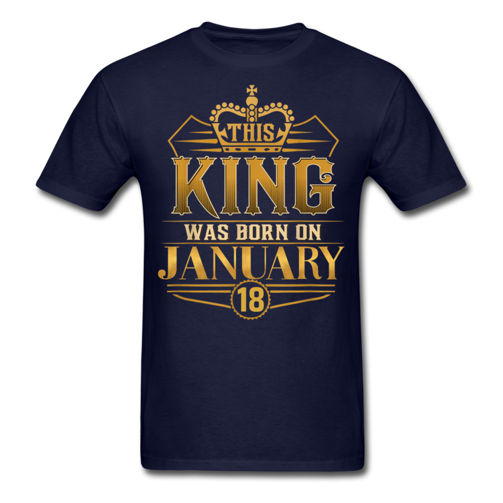 KING 18TH JANUARY SHIRT - navy