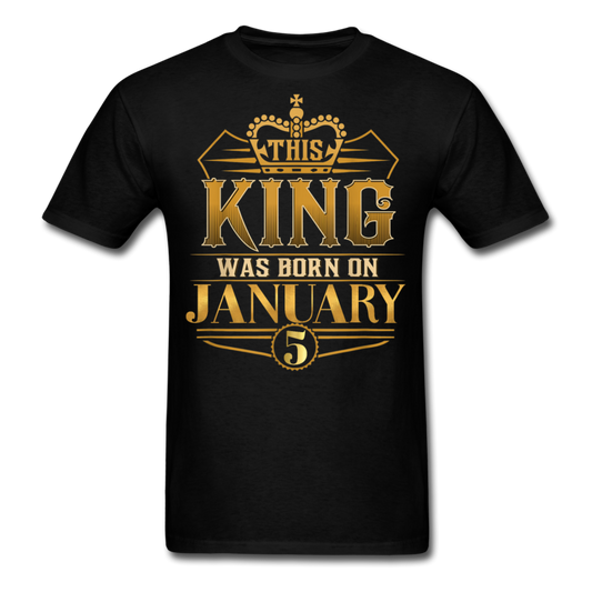 KING 5TH JANUARY SHIRT - black