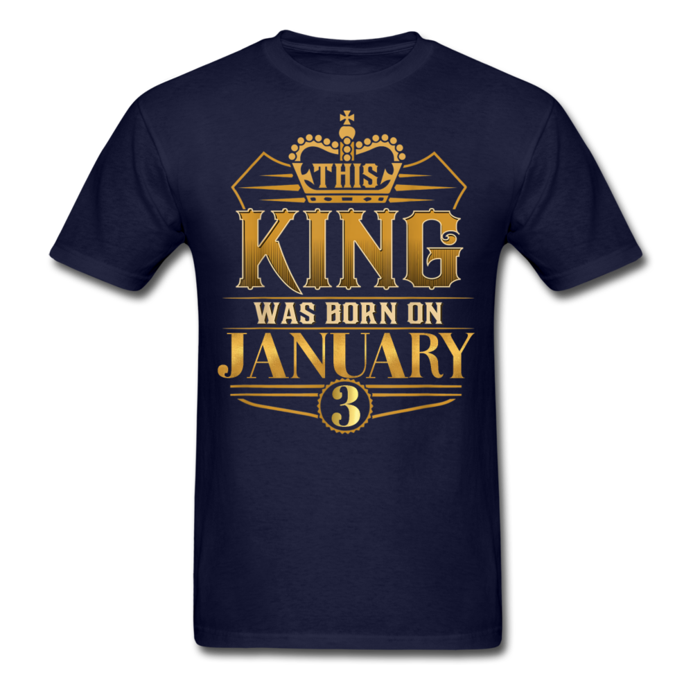 KING 3RD JANUARY SHIRT - navy