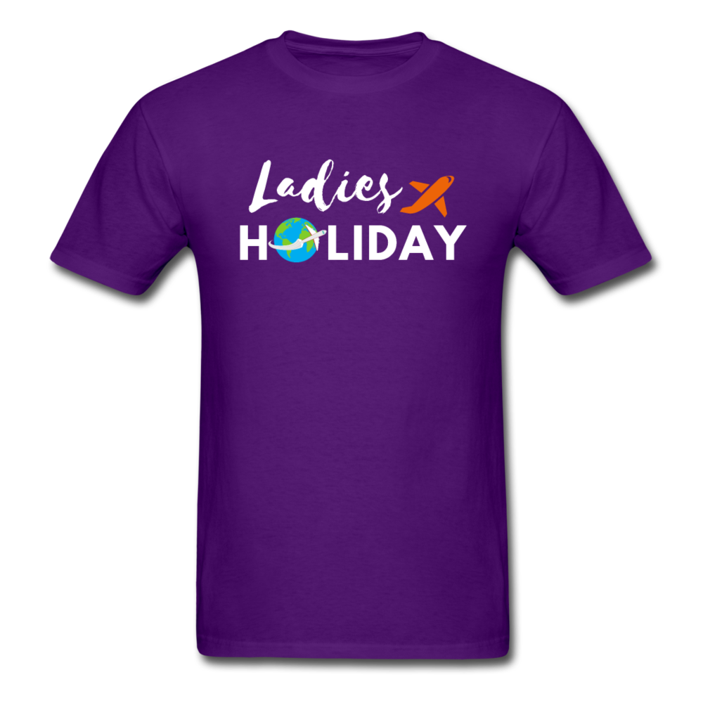 LADIES HOLIDAY UNISEX SHIRT - purple