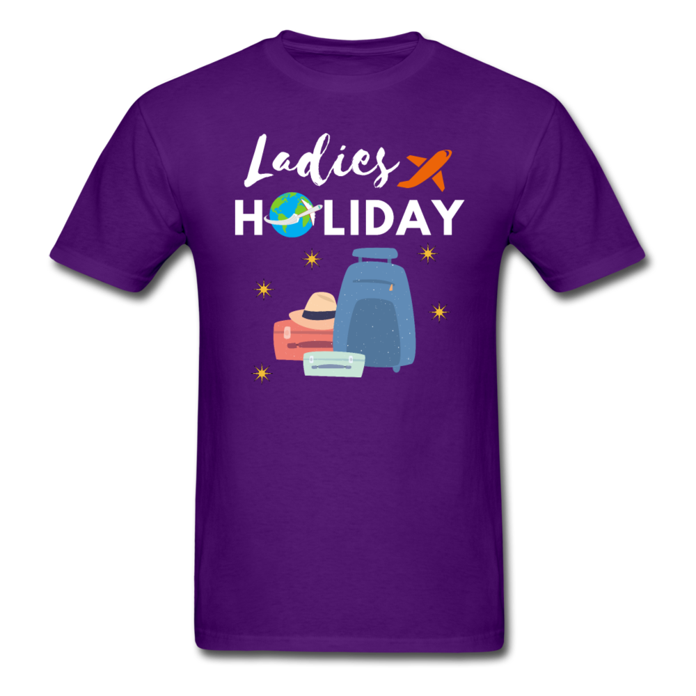 LADIES HOLIDAY IDEA1 UNISEX SHIRT - purple