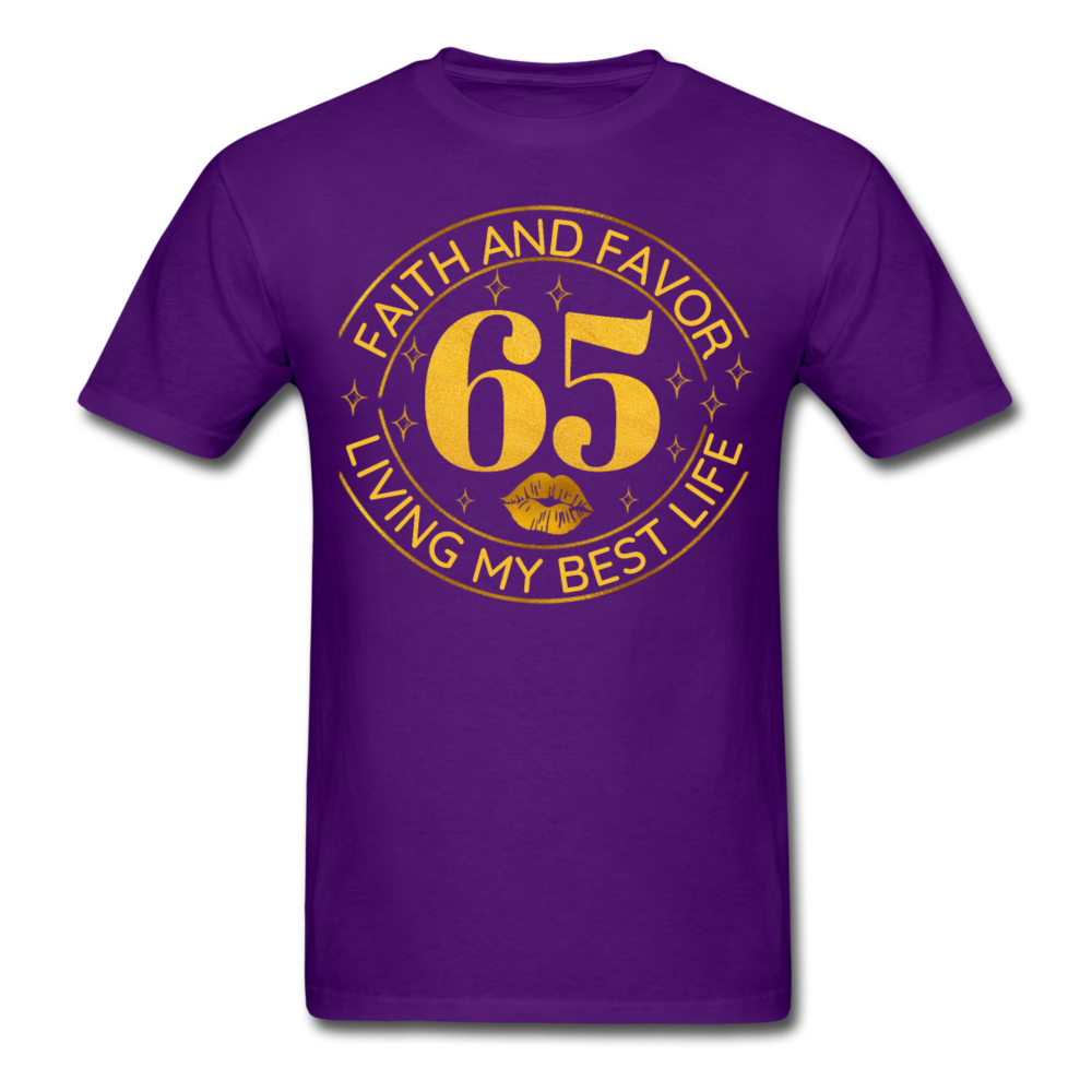 65 FAITH FAVOR UNISEX SHIRT - purple