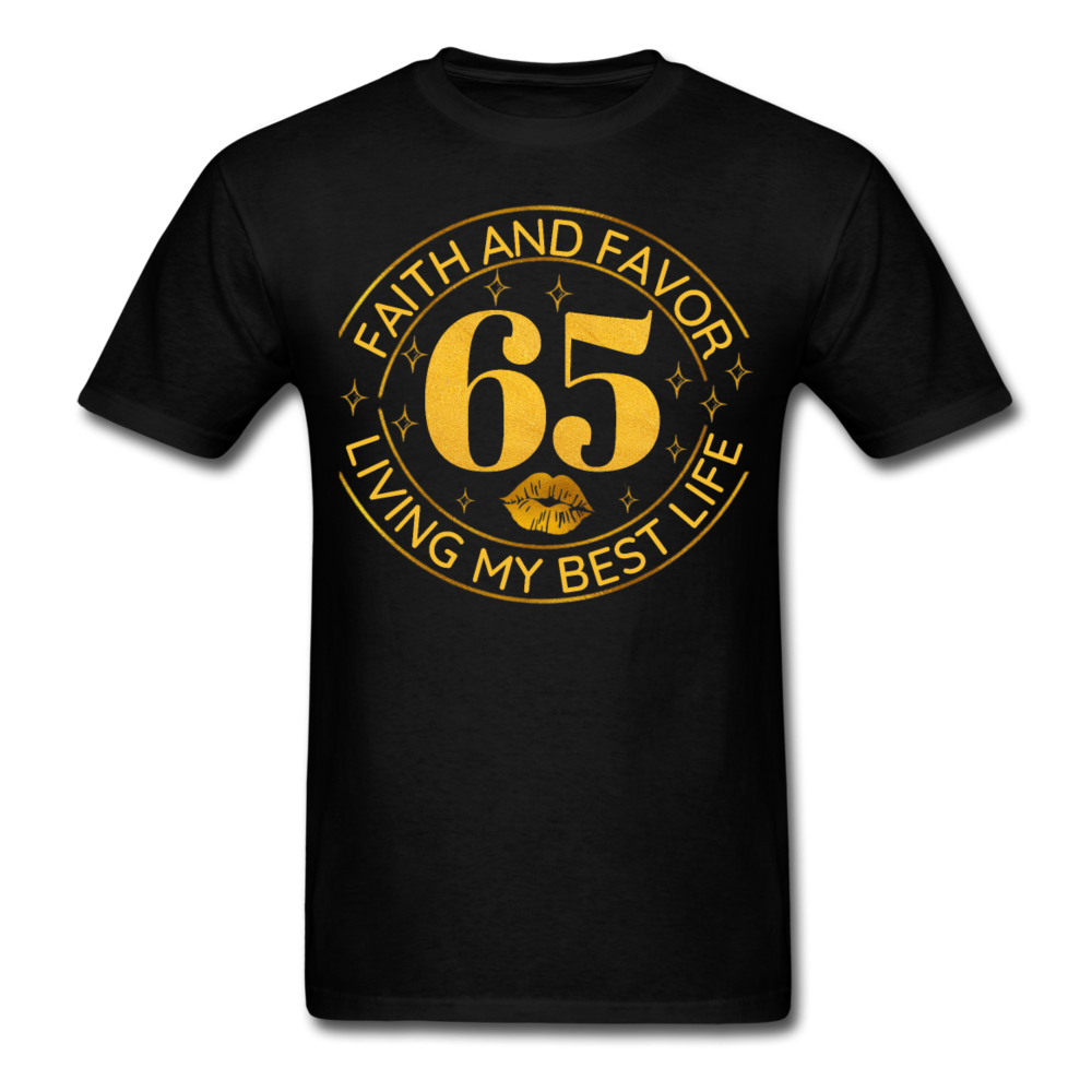 65 FAITH FAVOR UNISEX SHIRT - black