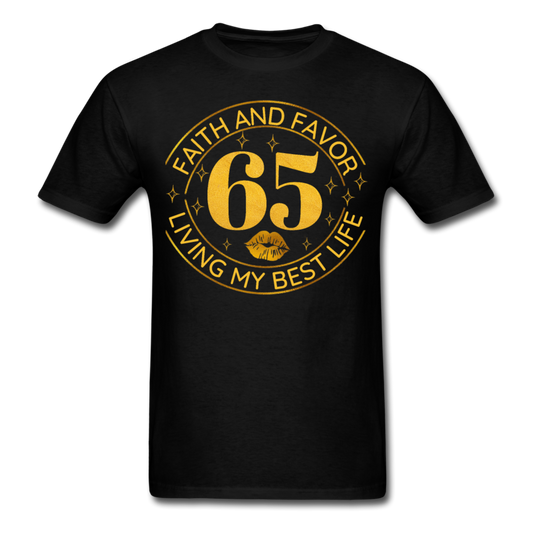65 FAITH FAVOR UNISEX SHIRT - black
