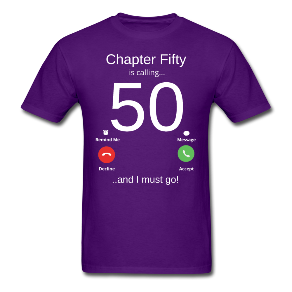 CHAPTER 50 CALLING UNISEX SHIRT - purple