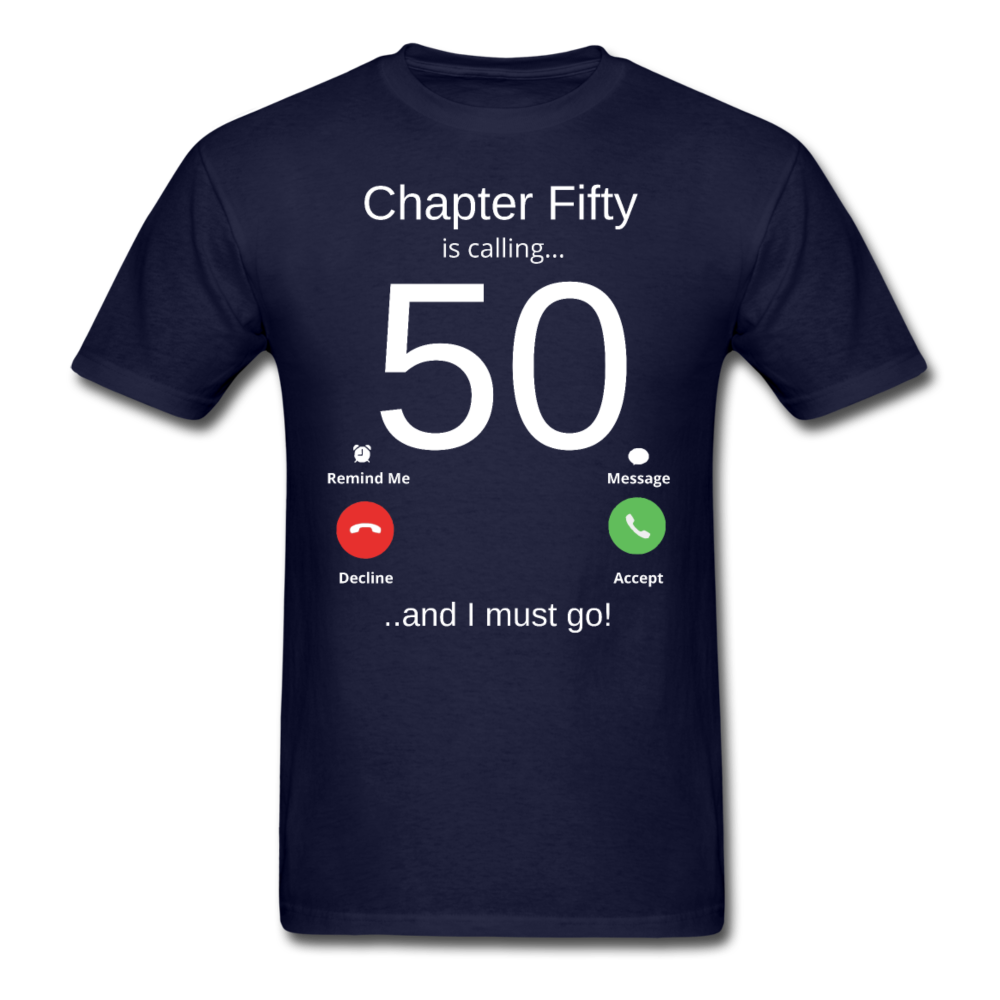CHAPTER 50 CALLING UNISEX SHIRT - navy