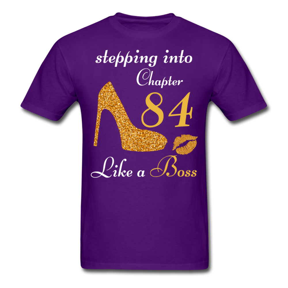 STEPPING CHAPTER 84 UNISEX SHIRT - purple
