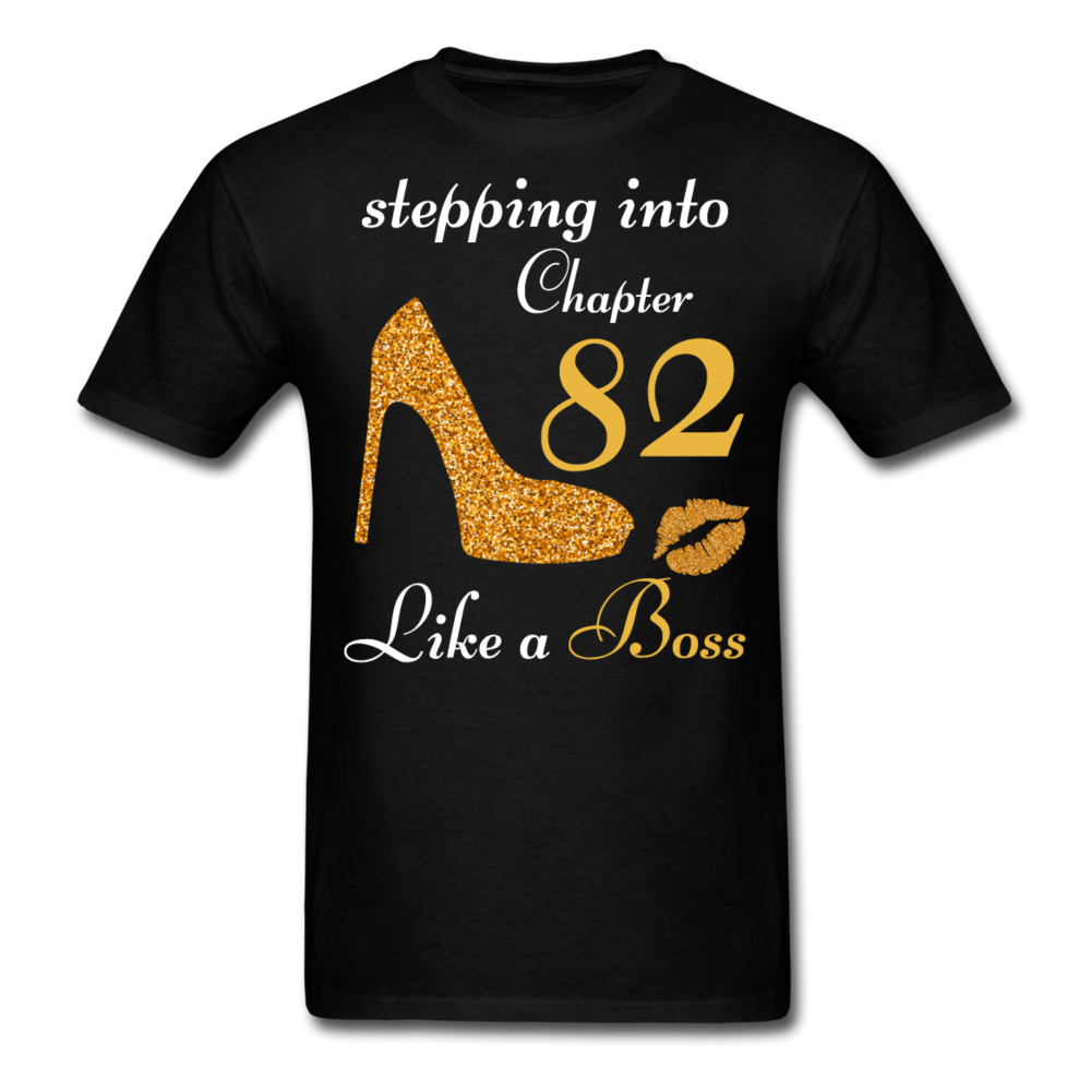 STEPPING CHAPTER 82 UNISEX SHIRT - black
