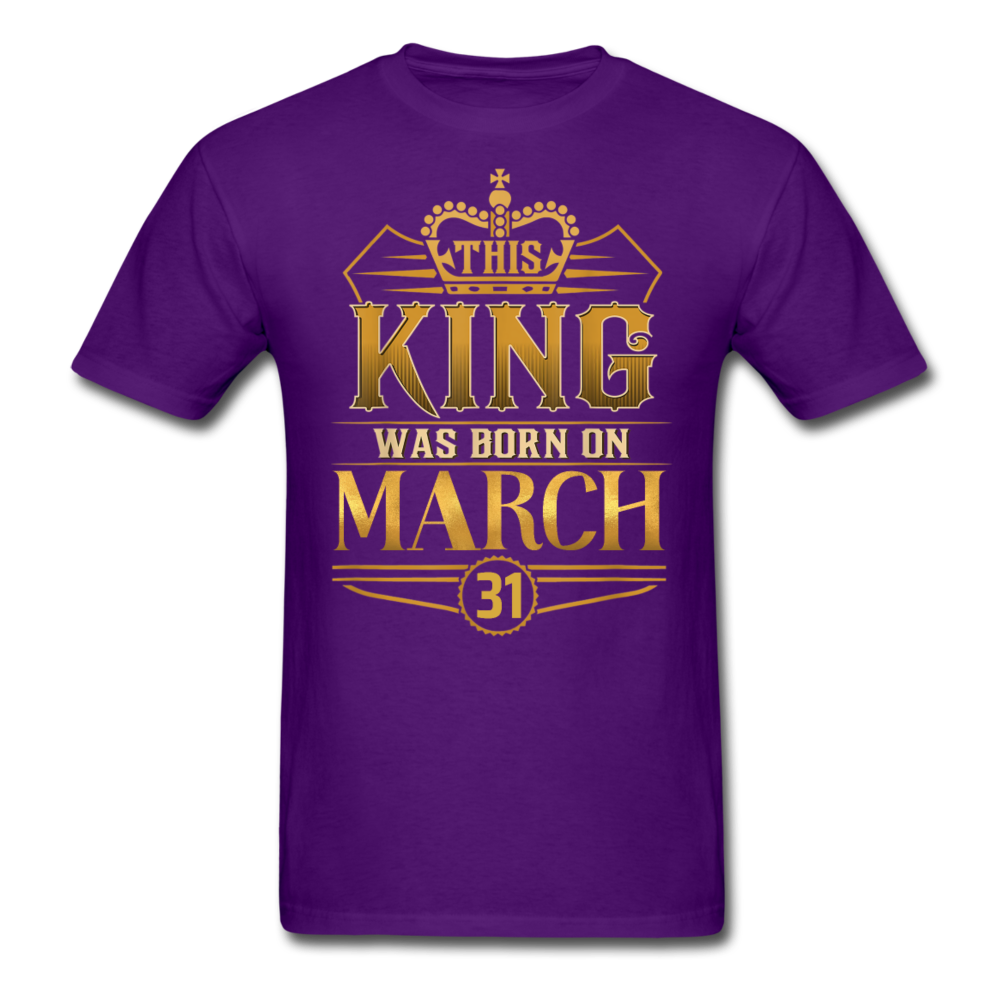 KING 31ST MARCH - purple