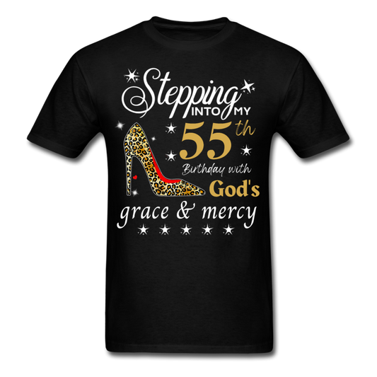 STEPPING 55 GRACE UNISEX SHIRT - black