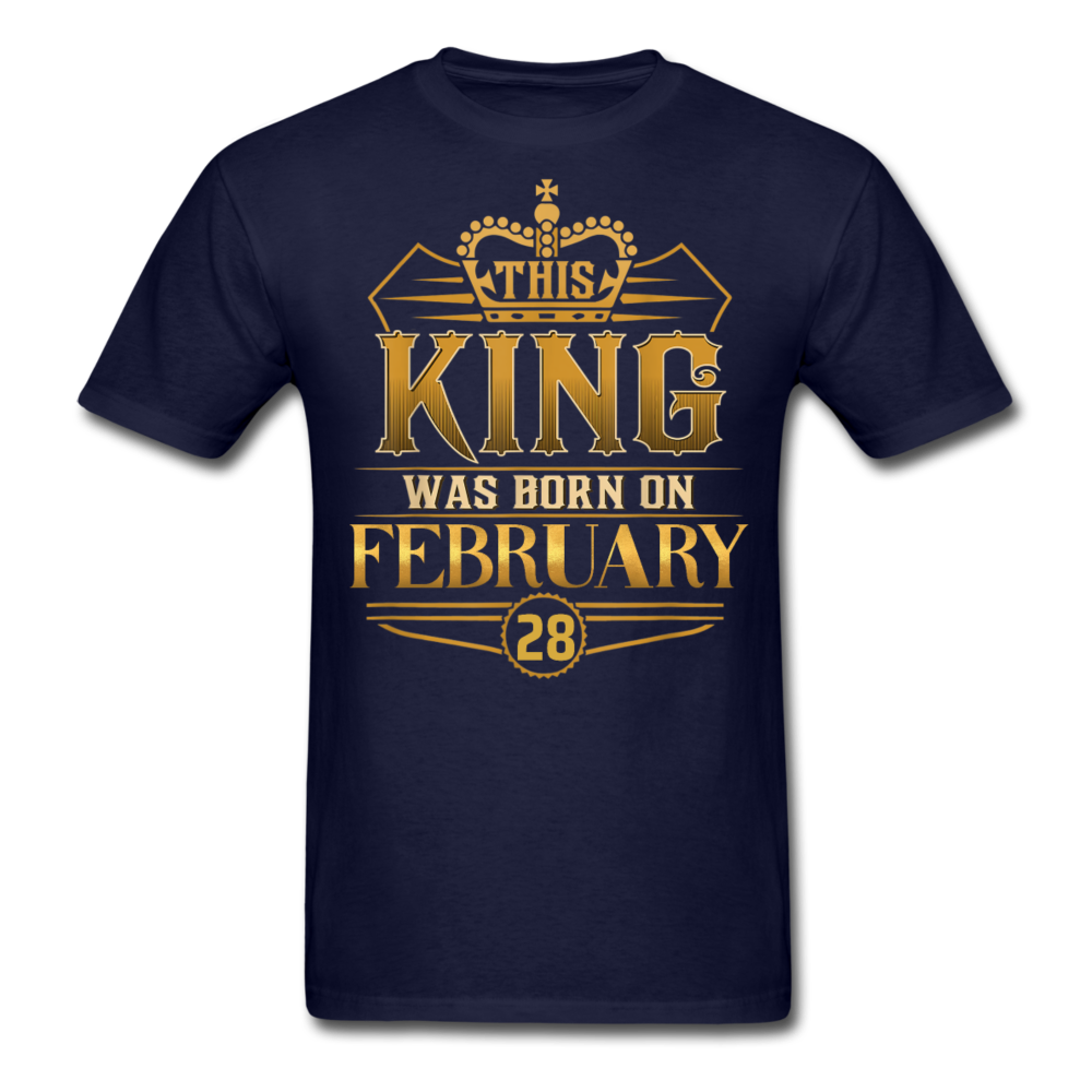 KING 28TH FEBRUARY SHIRT - navy