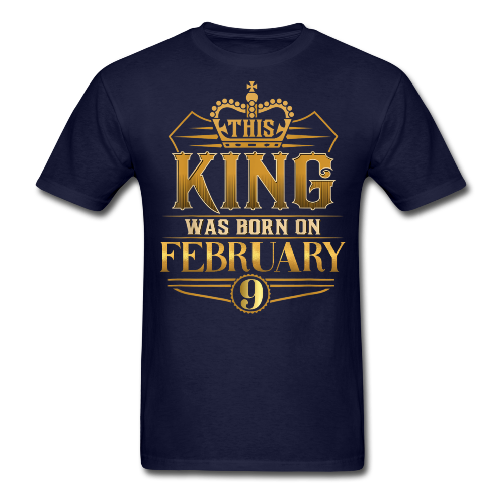 KING 9TH FEBRUARY SHIRT - navy