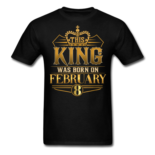 KING 8TH FEBRUARY SHIRT - black