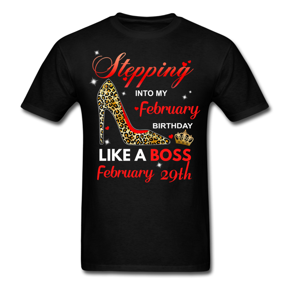BOSS 29TH FEBRUARY UNISEX SHIRT - black