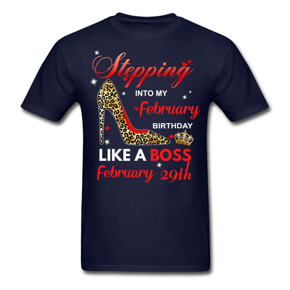 BOSS 29TH FEBRUARY UNISEX SHIRT - navy