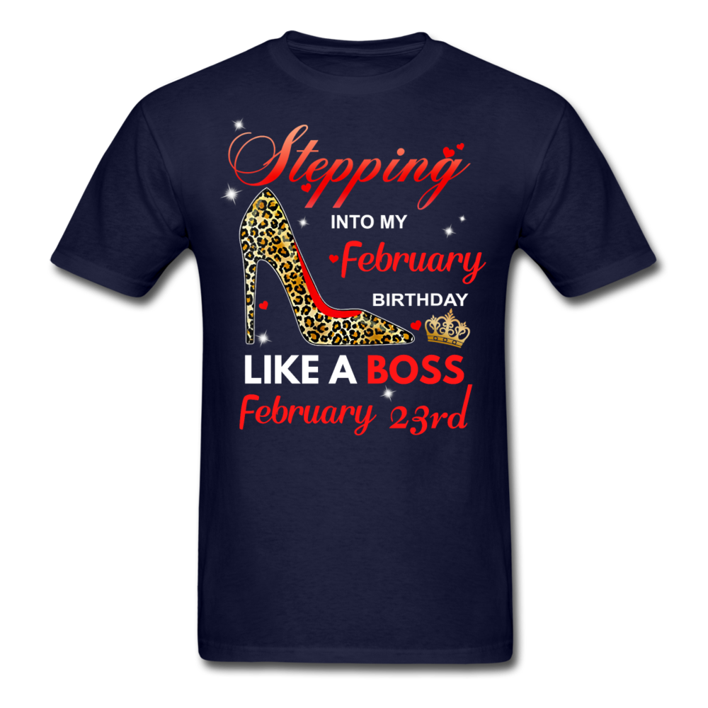 BOSS 23RD FEBRUARY UNISEX SHIRT - navy