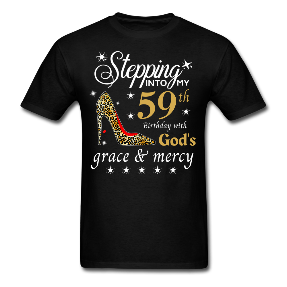 STEPPING 59 GRACE UNISEX SHIRT - black