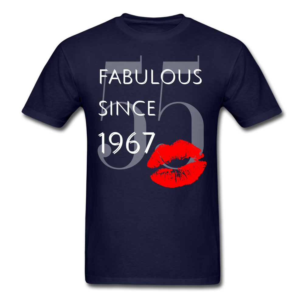 FABULOUS 55-1967 UNISEX SHIRT - navy