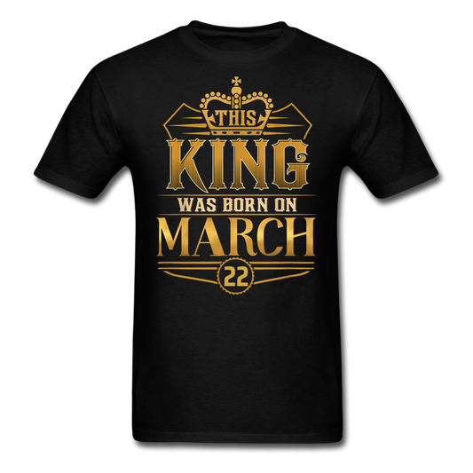 KING 22ND MARCH SHIRT - black
