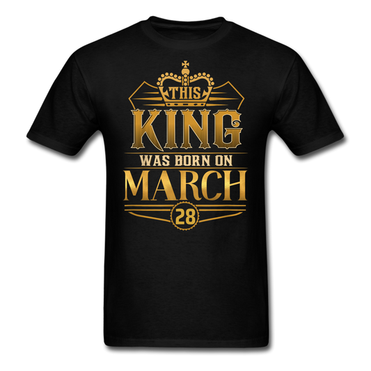 KING 28TH MARCH SHIRT - black