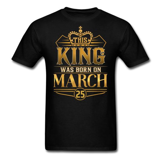 KING 25TH MARCH SHIRT - black