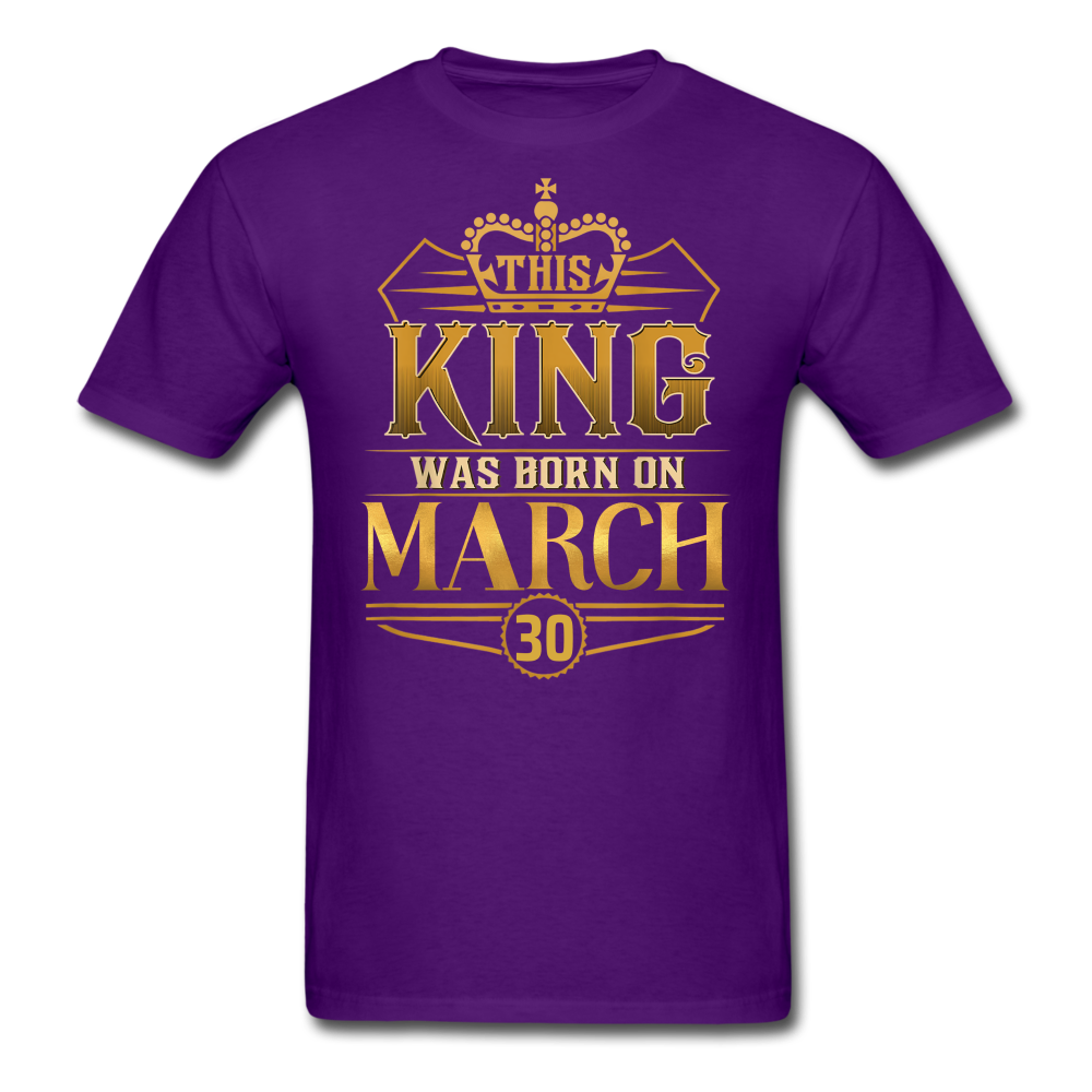 KING 30TH MARCH SHIRT - purple