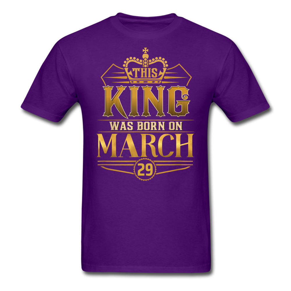 KING 29TH MARCH SHIRT - purple