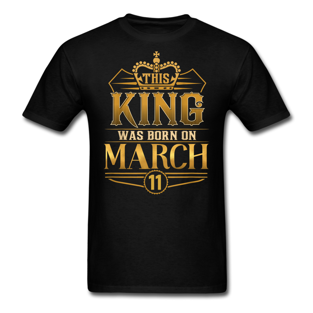 KING 11TH MARCH SHIRT - black