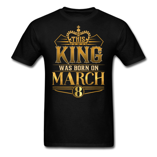 KING 8TH MARCH SHIRT - black
