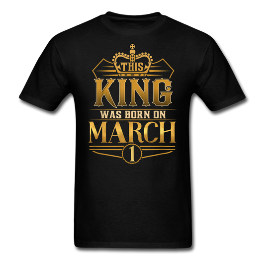 KING 1ST MARCH SHIRT - black